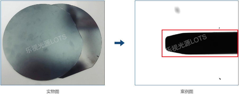 Machine Vision Lighting Applications in Semiconductor Manufacturing optical setup detail