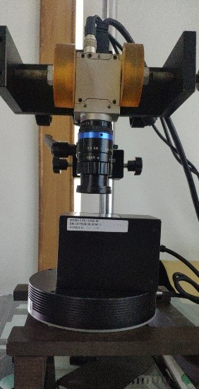 Battery Tab Inspection with Machine Vision Lighting optical setup detail