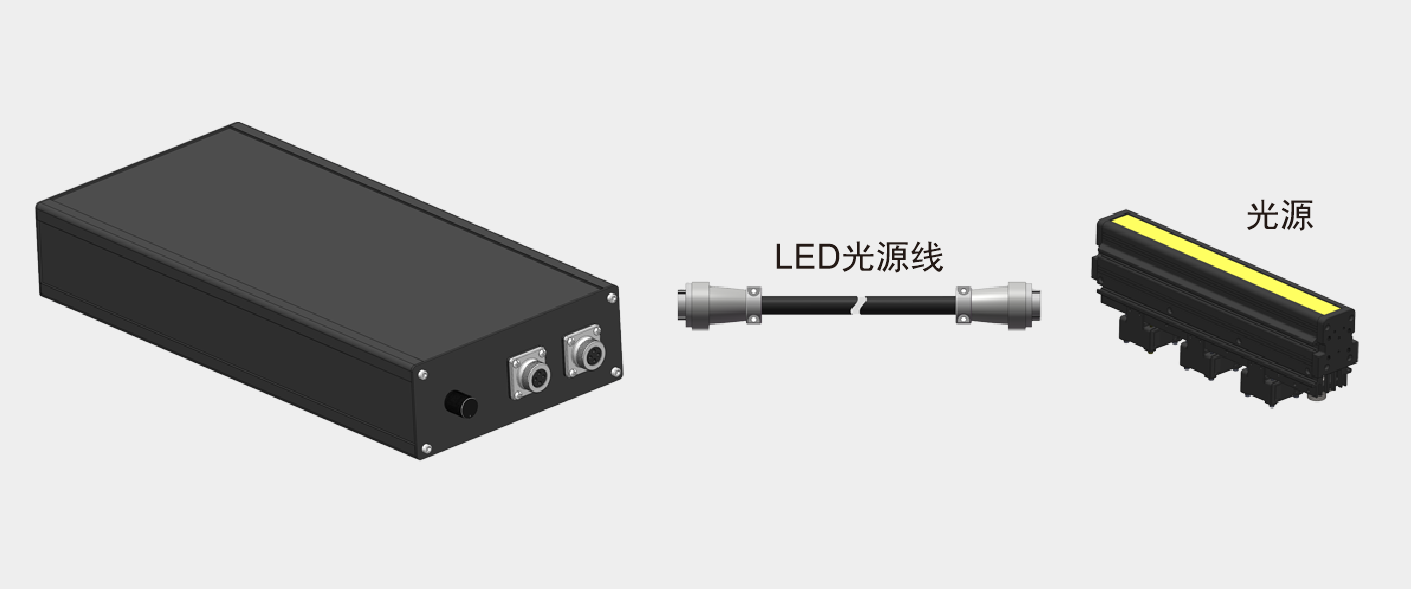 Dust-Resistant Light Controllers for Industrial Vision Stations optical setup detail
