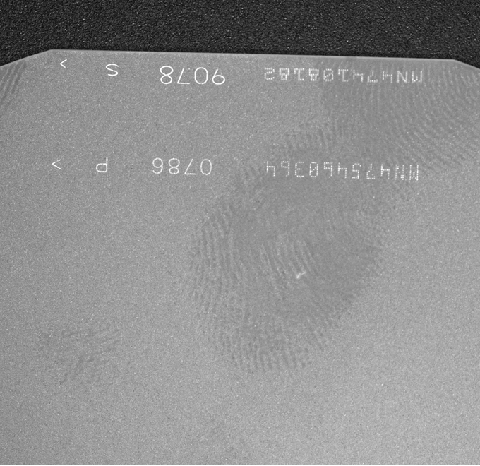 OCR Character Inspection with Machine Vision Lighting optical setup detail