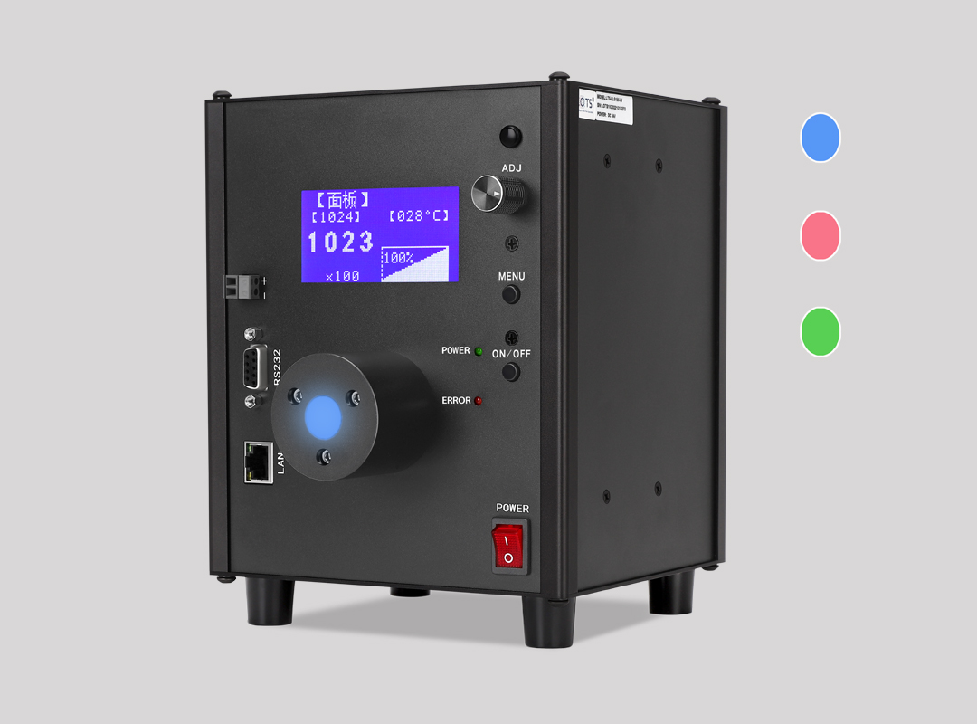 Three-Color Fiber Light Sources for Multi-Wavelength Vision Testing lighting reference