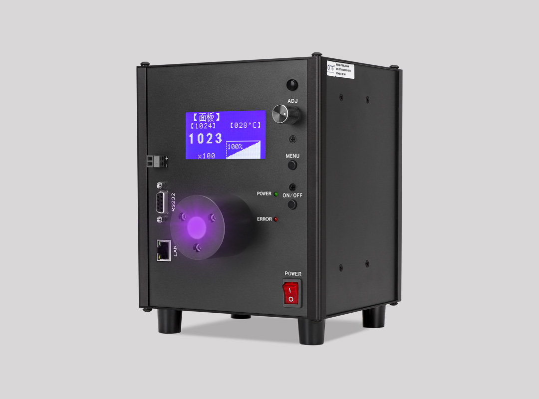 UV Fiber Light Sources for Fluorescence and Material Response Inspection lighting reference